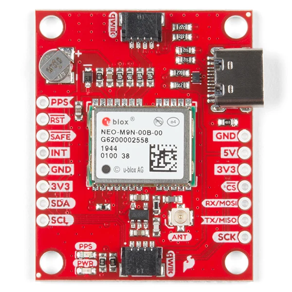 SparkFun GPS Breakout – NEO-M9N, U.FL (Qwiic) - Image 3