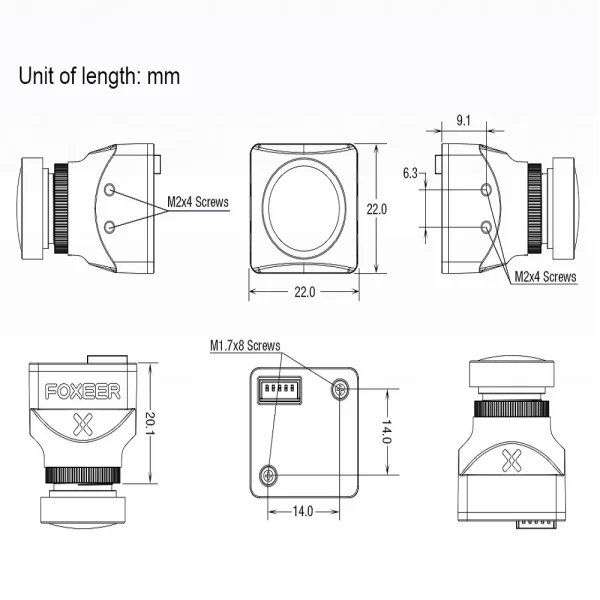 Foxeer Cat 3 Mini FPV Camera - Image 4