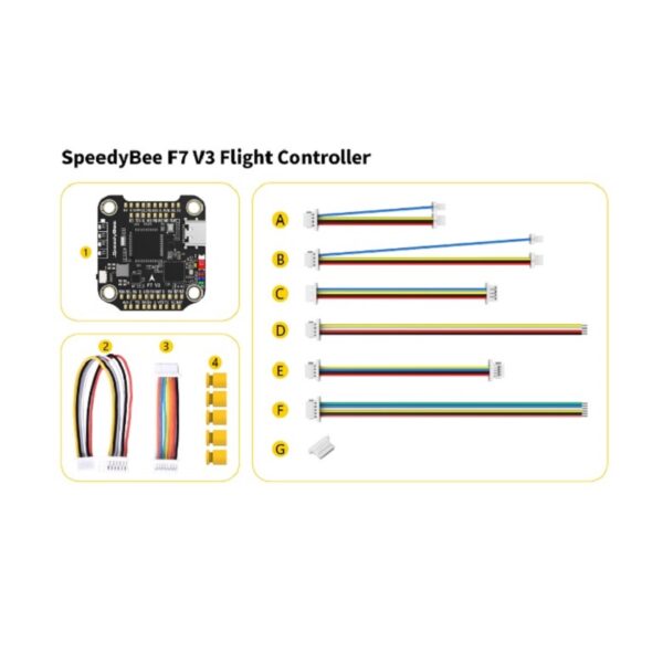SpeedyBee F7 V3 Flight Controller - Image 3