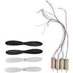 Coreless Motor and Propeller, Set of 4-8mm X 55mm