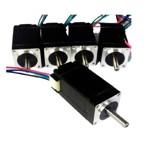 28HS51-0674 NEMA14 1.2Kg-cm Stepper Motor Round-Type Shaft - Image 3