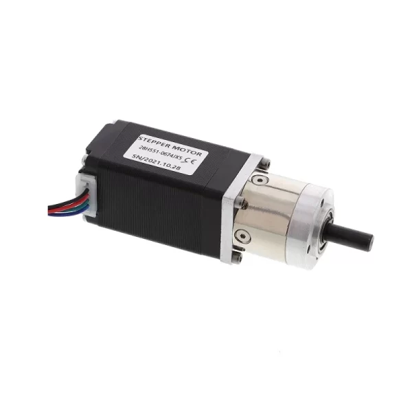 28HS51-0674JX5.18 NEMA11 1.2 Kg-cm Stepper Motor with Planetary Gearbox- D type