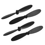 2 Pairs Black CW/CCW Propeller for DIY RC Aircraft Airplane 55mm Length