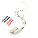DC 3V High Magnetic Coreless Motor and 55 MM Propeller for Remote Control Aircraft/Helicopter/Quadcopter (7 x 20 mm)