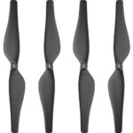 2 Pair Propeller Blades Set Black Low Noise Compatible with DJI Tello Drone Quadcopter CW CCW