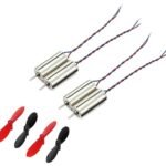 4Pcs DC 3.7V 8520 8.5x20mm Micro Coreless Motor With 4Pcs 55mm Propeller High Speed Mini Drones