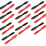 10pair 55mm 5cm Reverse Paddle Aircraft Propeller Blades For 720, 820 Coreless Motor Helicopter Toys Quadcopter RC Spare Parts Accessories
