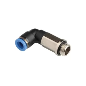 PU CONNECTOR PLL 10-03 (10mm OD X 3/8″ BSPT Male Extended Elbow)