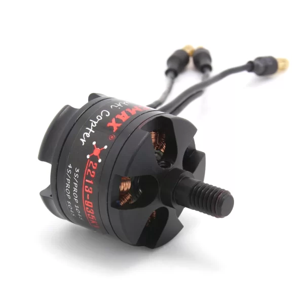 EMAX MT2213 935KV Brushless DC Motor ? Black Cap (CW Motor Rotation) With Prop1045 Combo (Original) - Image 4