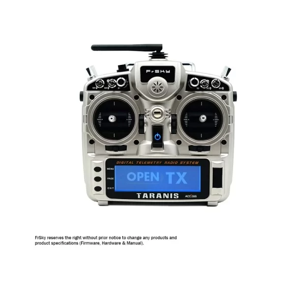 FrSky Taranis X9D Plus 2019 Digital Telemetry Drone Remote Control with FrSky RX8R Pro Receiver- (Silver Colour) - Image 3