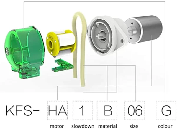 Kamoer KFS-HA2-B04P Peristaltic Pump - Image 2