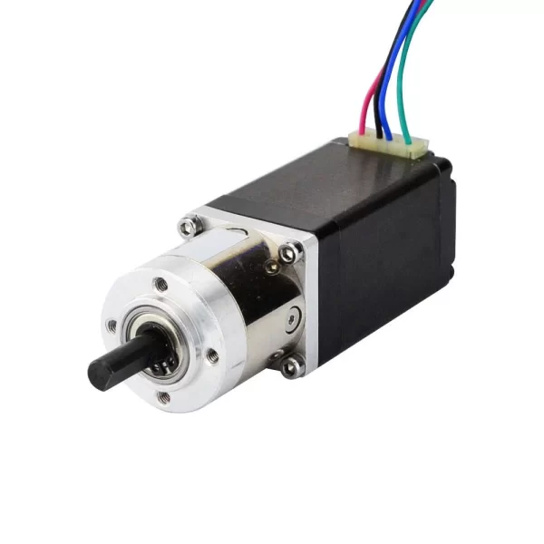 28HS51-0674JX5.18 NEMA11 1.2 Kg-cm Stepper Motor with Planetary Gearbox – D-Type Shaft