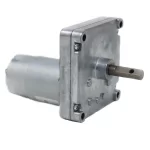 Orange MG555 12V 30RPM Square Gearbox DC motor For DIY Project Encoder Compatible