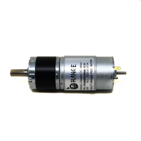 Orange Planetary Gear DC Motor 24V 468 RPM 72.6 N-cm PG36M555-19.2K - Image 2