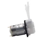 12V DC Peristaltic Dosing Pump for Aquarium Lab Analytical | 1mm ID x 3mm OD | 2 ~ 17 ml/min