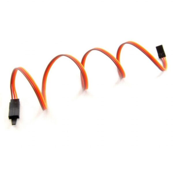 SafeConnect Flat 45CM 22AWG Servo Lead Extension (JR) Cable with Self Locking Hook – 1PCS