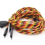SafeConnect Twisted 60CM 22AWG Servo Lead Extention (JR) Cable with Hook – 1PCS
