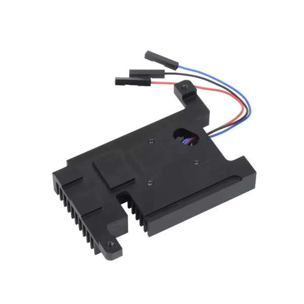 Waveshare Dedicated All-In-One Aluminum Alloy Cooling Fan For Raspberry Pi 4B, PWM Speed Adjustment, Better Cooling - Image 2