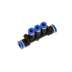 PU CONNECTOR PK 06 (6mm OD Union Manifold)