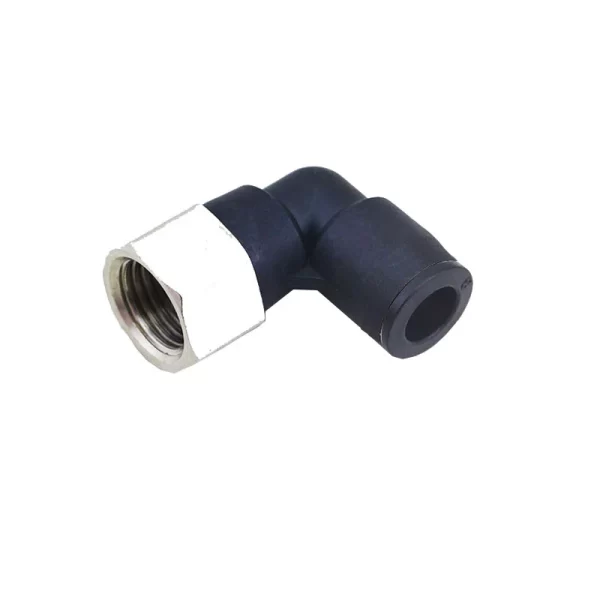 PU CONNECTOR PLF 12-03 (12mm OD X 3/8″ BSPT Female Elbow)