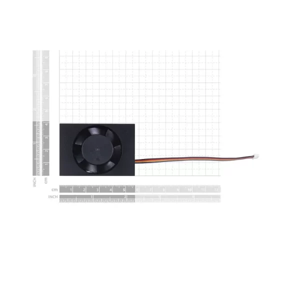 Jetson Nano Module Active Heat Sink – 7 blades Fan for active cooling, PWM for Speed Control, compatible to reComputer J10 series, Nvidia Jetson Nano - Image 5