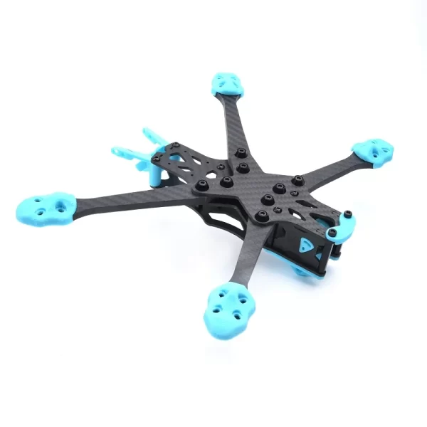 MARK5 5inch 225mm FPV Carbon Fiber Frame blue - Image 2