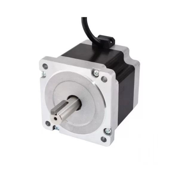 86HS68-5904-08J NEMA34 34 kgcm Stepper Motor – Keyway Type Shaft - Image 2