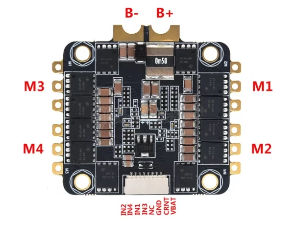 F405 V1.1 Flight Controller+45A 2-6S 4 in 1 ESC Flytower (mpu6500) - Image 4