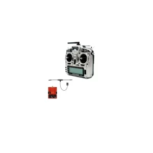 FrSky Taranis X9D Plus 2019 Digital Telemetry Drone Remote Control with R9M 2019 Module and R9MX Receiver- (Silver Colour)