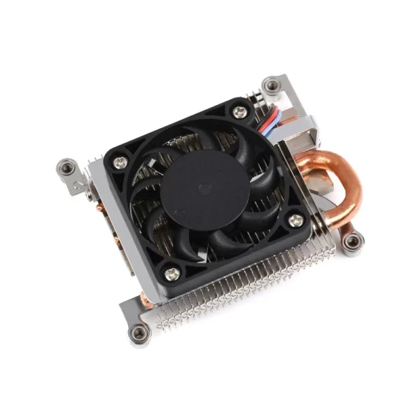Waveshare Ultra Thin ICE Tower Cooling Fan For Raspberry Pi 4B, 4.5mm Copper Tube, adjustable speed - Image 2