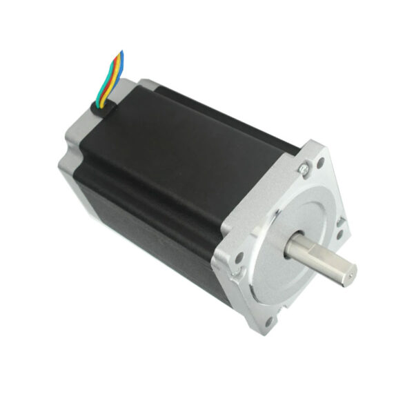 86HS155-6004 NEMA34 130 kgcm Stepper Motor – Keyway Type Shaft - Image 2