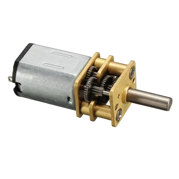 N20-12V-400 Rpm Micro Metal Gear Motor - Image 2