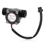 YF-S201 Water Flow Measurement Sensor with 1-30Liter/min Flow Rate – Black