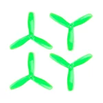 Orange HD Propellers 6045(6X4.5) Tri Blade Bullnose Polycarbonate Green 2CW+2CCW-2pairs