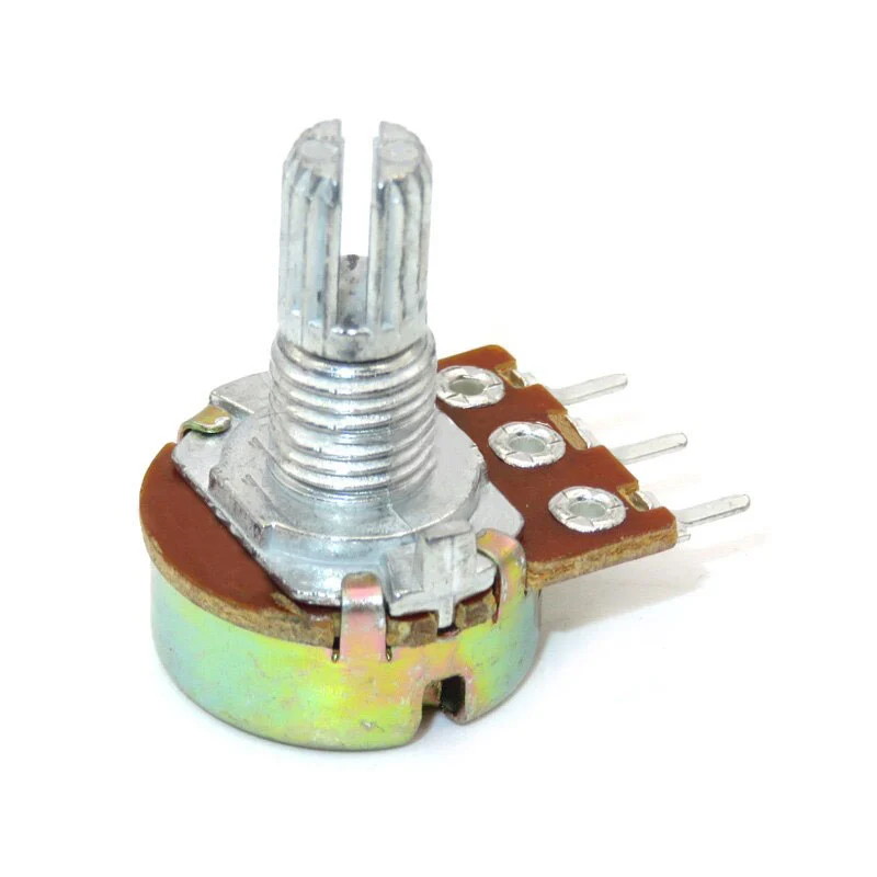 1K Ohm 3Pin 15mm Shaft Potentiometer (Pack of 3)