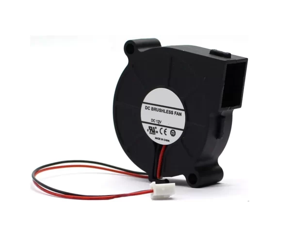 DC 24V 5015 Hydraulic Centrifugal Fan with XH2.54-2P 30CM Cable Size:50*50*15MM