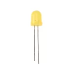 8mm DIP LED Yellow – 10 Pcs.