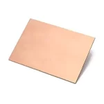 Single Side 15X20cm thickness 1.5mm Copper Clad Printed Circuit Board