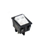 High voltage KCD4 White 250V,16A DPST ON-OFF 4Pin Rocker Switch