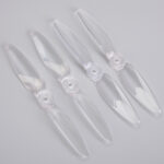 Orange HD Propellers 5152(5.1X5.2) Flash Durable Props 2CW+2CCW 2 Pair-Transparent