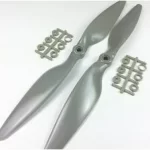 Orange HD Propellers 8045(8X4.5) Glass Fiber Nylon Gray 1CW+1CCW-1pair