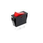 Rocker switch 15A 250V SPDT 3PIN Red led