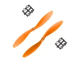 Orange HD Propellers 9047(9X4.7) ABS Orange 1CW+1CCW-1pair