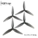 HQProp 6X3.5X3 Light Grey (2CW+2CCW)-Poly Carbonate