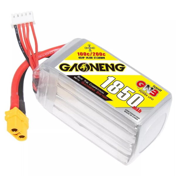 GNB 1850mAh 4S1P 14.8V 100C Lipo Battery