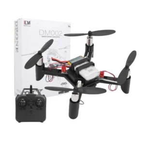 DIY DRONE KIT DM002 Mini DIY RC Drone Kit, Lightweight DIY Remote Controlled Drone Kit (Without Camera) 2.4G Mini Quadcopter Learning Drone Gift For Beginners