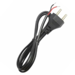 2 Pin Power Cord with Open Ended Cable