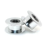 GT2 Aluminum Pulley (Without 20 teeth) 5mm Bore for 6mm Belt –(Pack of 2)