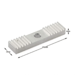 Fix Block 9 x 40mm for 6mm or 10mm Belt