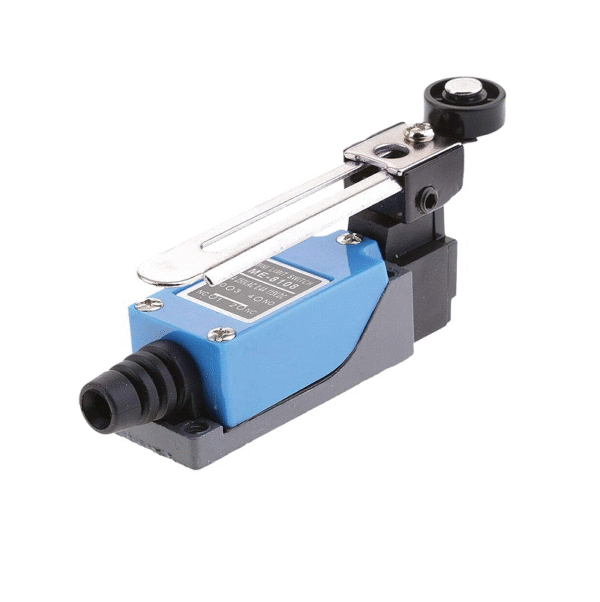 Aluminum Base ME-8104 Rotary Adjustable Roller Lever Arm Mini Limit Switch Silver Point - Image 2